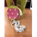 Alpaca Pink Coin Tin/Headphone Holder